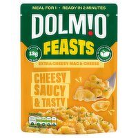 Dolmio Feasts Cheesy Mac & Cheese Microwave Instant Pasta Meal 250g