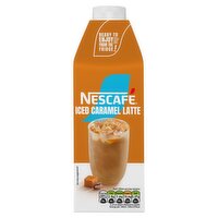 Nescafe Iced Coffee Caramel Flavour Latte 750ml  