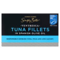 Dunnes Stores Simply Better Ventresca Tuna Fillets in Spanish Olive Oil 115g
