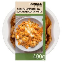 Dunnes Stores Turkey Meatballs & Tomato Ricotta Pasta 400g
