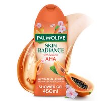 Palmolive Skin Radiance Papaya & Peach Blossom Shower Gel Body Wash 450ml