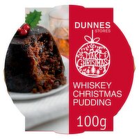 Dunnes Stores Whiskey Christmas Pudding 100g