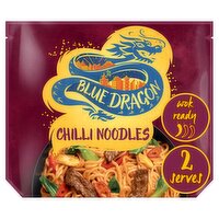 Blue Dragon Chilli Noodles Wok Ready  300g