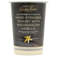 Dunnes Stores Simply Better Clandeboye Estate Hand Strained Yogurt with Madagascan Vanilla 450g