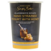 Dunnes Stores Simply Better Clandeboye Estate Hand Strained Yogurt with Honey 450g