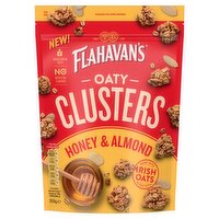 Flahavan's Honey & Almond Oaty Clusters 350g