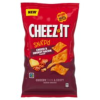 Cheez-it Cheese & Smokey Bacon Thin & Crispy Baked Snacks 120g