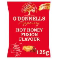 O'Donnells Hot Honey Fusion Flavour Hand Cooked Crisps 125g