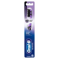 ORAL-B PRO-3DWHITE CHARCOAL Manual Toothbrush - Deep Clean & Whitening - Medium, 1