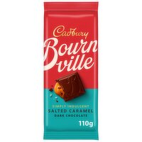 Cadbury Bournville Salted Caramel Dark Chocolate Bar 110g