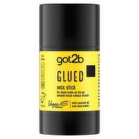 got2b Glued Wax Stick with Coconut Oil and Shea Butter 50g
