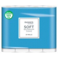 Dunnes Stores 24 Soft Bathroom Tissue Rolls