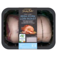 Dunnes Stores Simply Better West Cork Irish Pork Loin Roast 1.3kg