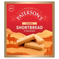 Paterson's Classic Shortbread Fingers Biscuits 300g