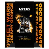 Linx Box Set Lynx Lynx Gift Set Black Vanilla Fine Fragrance Duo 2 piece - Dunnes Stores