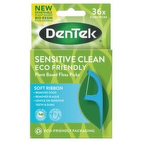 DenTek Sensitive Clean 36 Plant Based Floss Picks