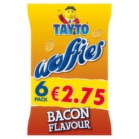 Tayto Waffles Bacon Flavour 6 x 26g