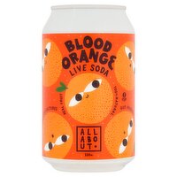 All About Blood Orange Live Soda 330ml