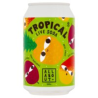 All About Tropical Live Soda 330ml