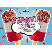 Iceland 6 Sprinkle Lollies 326g