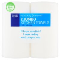 Dunnes Stores My Family Favourites 2 Jumbo Kitchen Towels