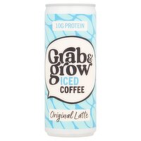 Grab & Grow Original Latte Iced Coffee 250ml