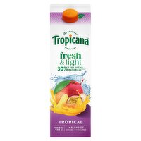 Tropicana Fresh & Light Tropical Juice Blend Drink 850ml