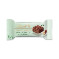 Lindt Choco Wafer Milk Chocolate & Hazelnut Treat Pack 30g