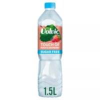 Volvic Touch of Fruit Peach & Raspberry Sugar Free Still Flavoured Water 1.5L