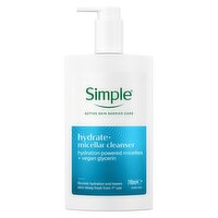 Simple Hydrate+ Micellar Facial Cleanser 240 ml