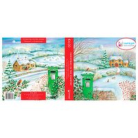 Laura Lynn Box of 10 Square Christmas Cards - Christmas in the Country