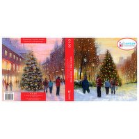 Laura Lynn Box of 10 Square Christmas Cards - Christmas Shopping