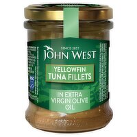 John West Yellowfin Tuna Fillets in Extra Virgin Olive Oil 180g