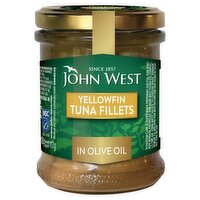 John West Yellowfin Tuna Fillets In Olive Oil 180g