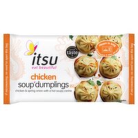 itsu chicken soup dumplings 168g