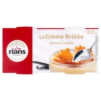 Rians La Crème Brûlée Bourbon Vanilla 2 x 96g + 4g (200g)