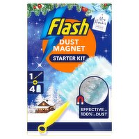 Flash Dust-Magnet Mrs Hinch's Alpine Escape Duster Kit (Handle + 4 Refills)