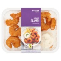 Dunnes Stores Breaded Scampi with a Tartare Dip 250g