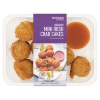 Dunnes Stores Breaded Mini Irish Crab Cakes with a Sweet Chilli Dip 370g