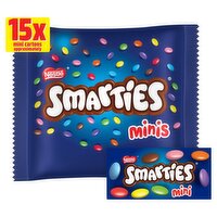 Smarties Mini Cartons Chocolate 15 Pack Multipack 216g