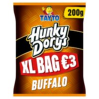 Tayto Hunky Dorys Buffalo Flavour Potato Crisps 200g