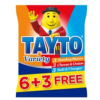 Tayto Variety 9 x 25g