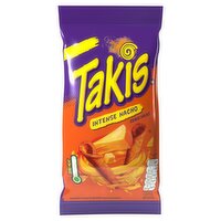 Takis Intense Nacho Seasoned Cheese Flavour Fried Maize Snack 100g