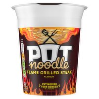 Pot Noodle Flame Grilled Steak Instant Noodles 90 g