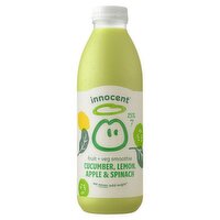 Innocent Cucumber, Lemon, Apple & Spinach Fruit + Veg Smoothie 750ml