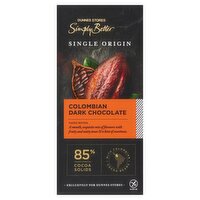 Dunnes Stores Simply Better Single Origin Colombian Dark Chocolate 100g
