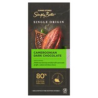 Dunnes Stores Simply Better Single Origin Cameroonian Dark Chocolate 100g