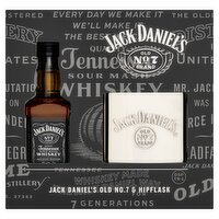 Jack Daniel's Old No. 7 & Hipflask Gift Set