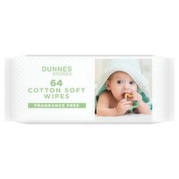 Dunnes Stores 64 Cotton Soft Wipes