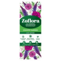 Zoflora 4 in 1 Action All Purpose Concentrated Disinfectant Country Garden 120ml